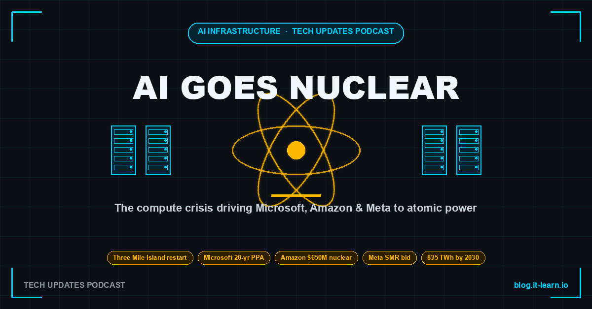 Data Center Power Crisis: Why AI Needs Nuclear Energy