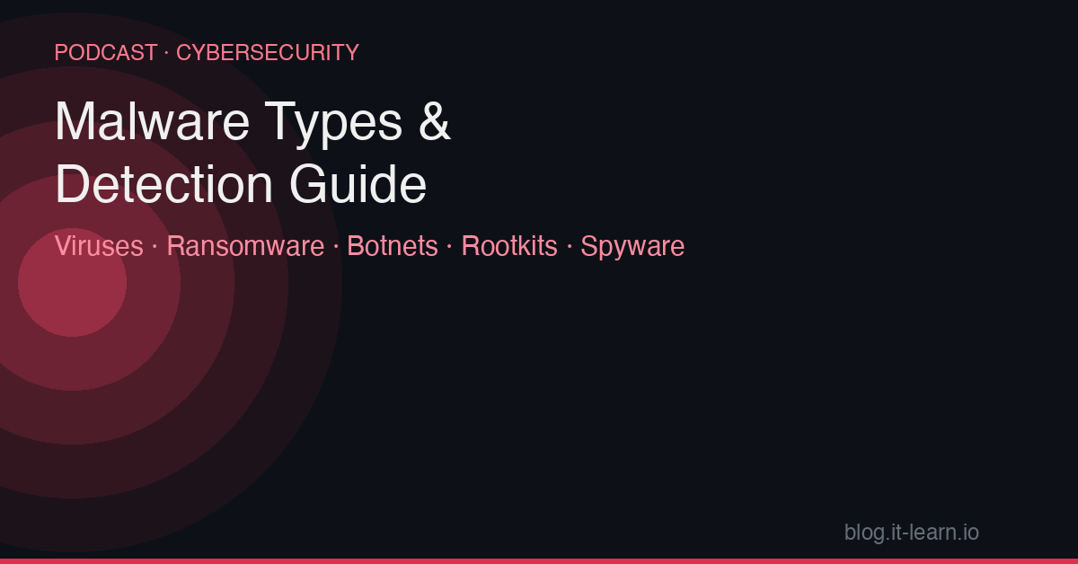 Ransomware, Viruses & Malware Types: Detection Guide