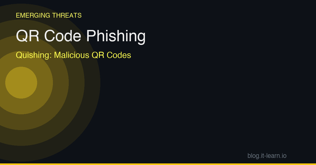 QR Code Phishing (Quishing): That Parking Meter QR Code Is Malicious