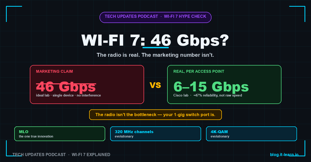 Wi-Fi 7 Speed Claims vs Reality: MLO and 6 GHz