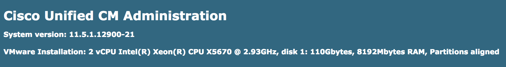 CUCM Management affected CUCM 11.5(1) - Case Sensitivity
